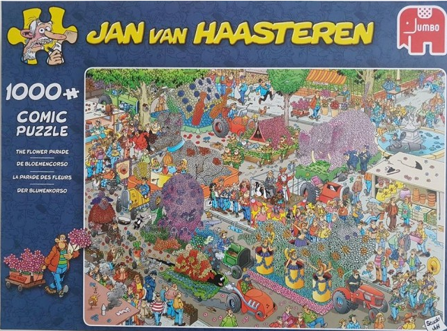Jan van Haasteren - Bloemencorso (1000 stukjes)