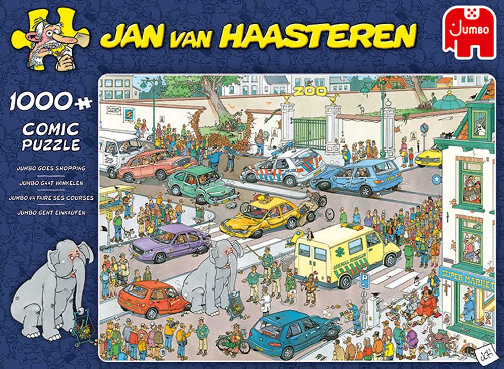 Jan van Haasteren - Jumbo gaat winkelen (1000 stukjes)