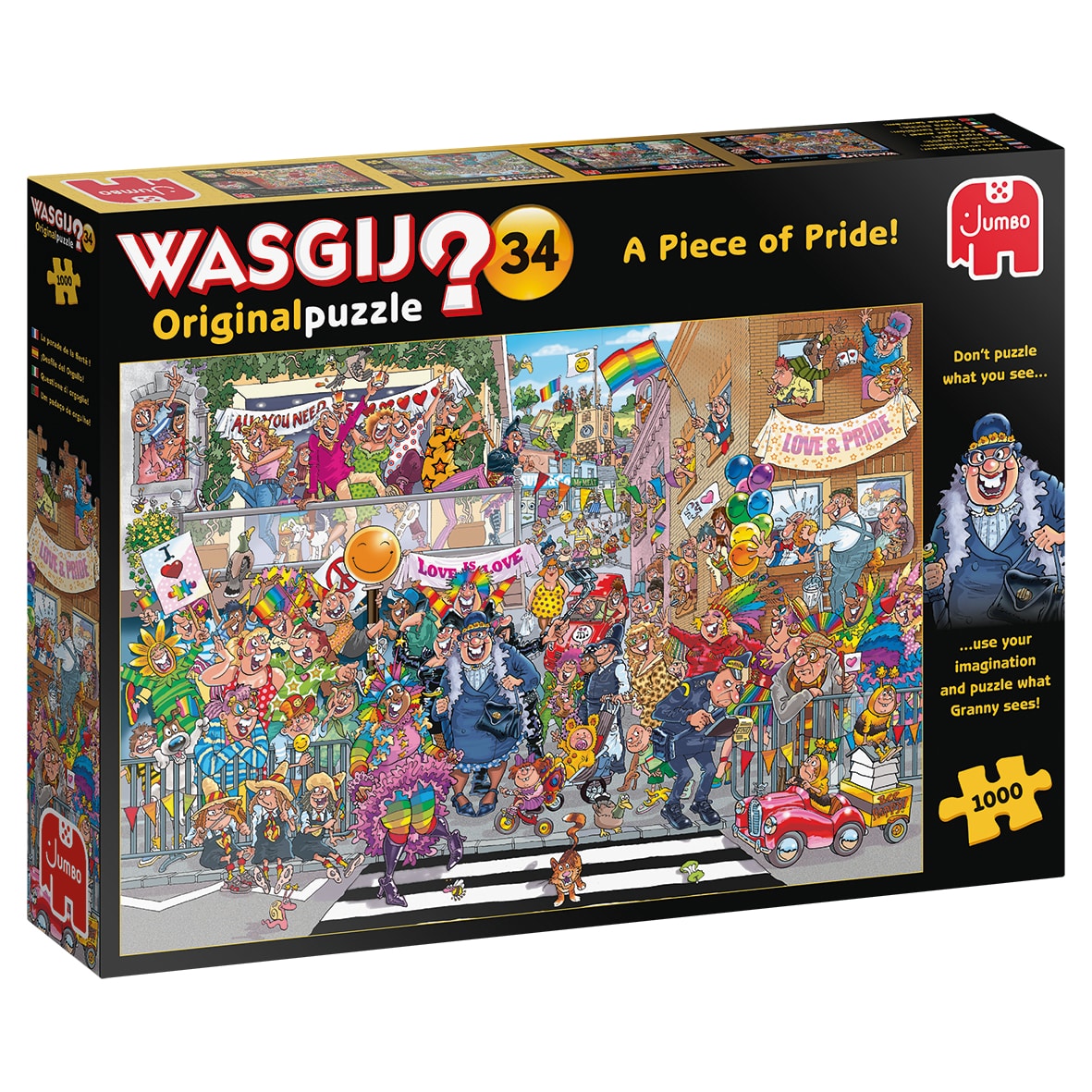 Wasgij Original 34: A piece of pride! (1000 stukjes)