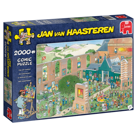 Jan van Haasteren - De Kunstmarkt (2000 stukjes)
