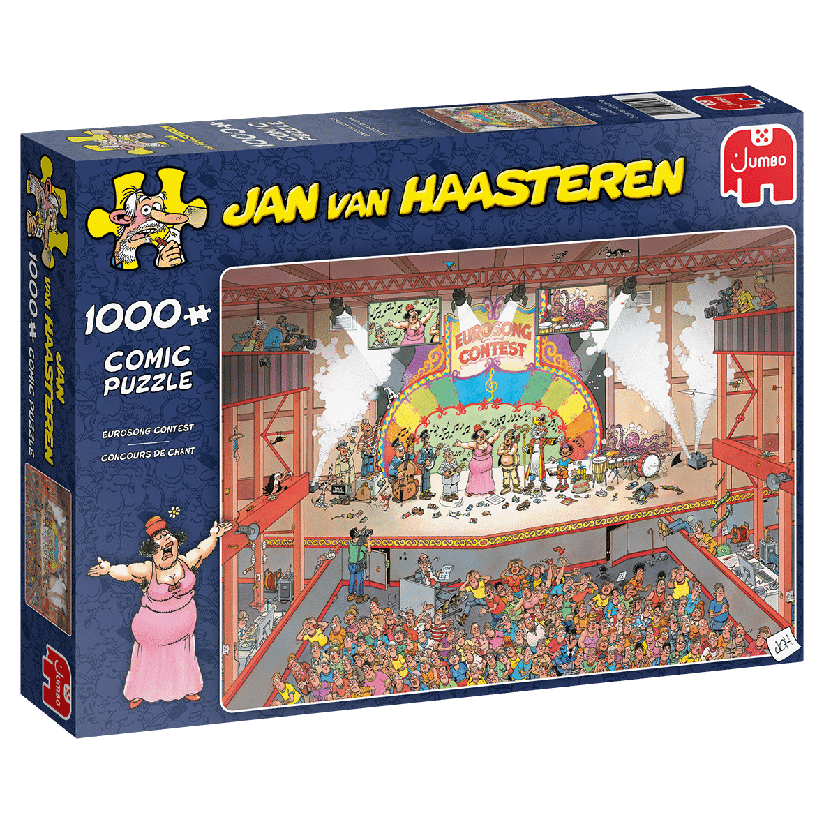 Jan van Haasteren - Eurosong Contest (1000 stukjes)