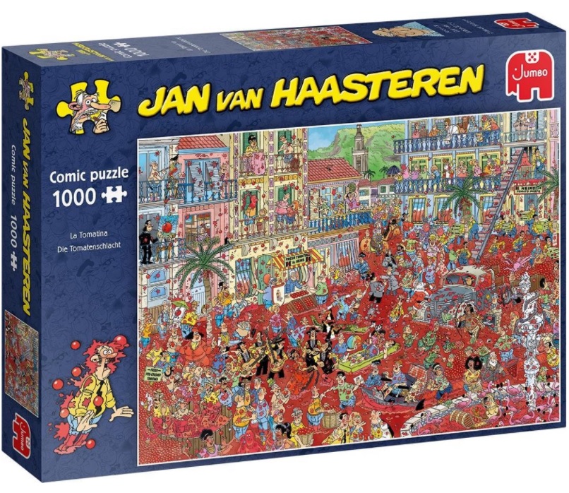Jan van Haasteren - La Tomatina (1000 stukjes)