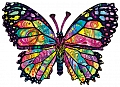 97260 - Stained glass butterfly