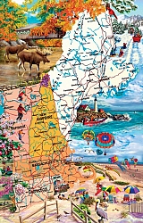 58321 - New England Road Trip (1000 stukjes)