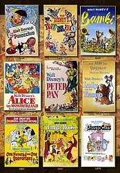 Disney Animation Poster Collection (1000 stukjes)