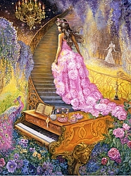 Josephine Wall - Melody in Pink (2000 stukjes)