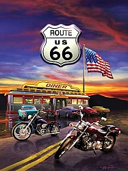 37122 - Route 66 Diner (1000 stukjes)