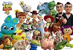 Toy Story 4, the full cast (1000 stukjes)