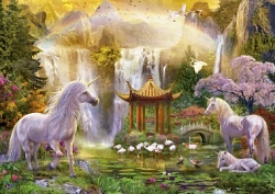 Unicorn Valley of the Waterfalls (500 stukjes)