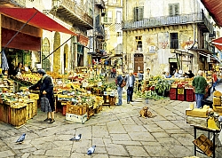 La Vucciria Market, Palermo (3000 stukjes)