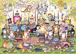 Crazy Cats - Mad Catter's Tea Party (1000 stukjes)
