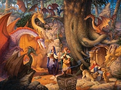 13006 - Confabulation of Dragons (1000 stukjes)