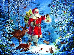 59770 - Wilderness Santa (1000 stukjes)