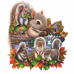 95789 - Autumn Squirrels
