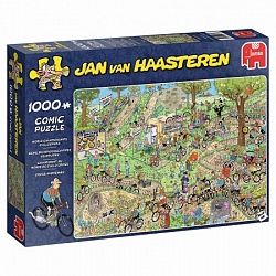 Jan van Haasteren - Veldrijden (1000 stukjes)