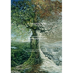 Josephine Wall - Tree of All Seasons (2000 stukjes)